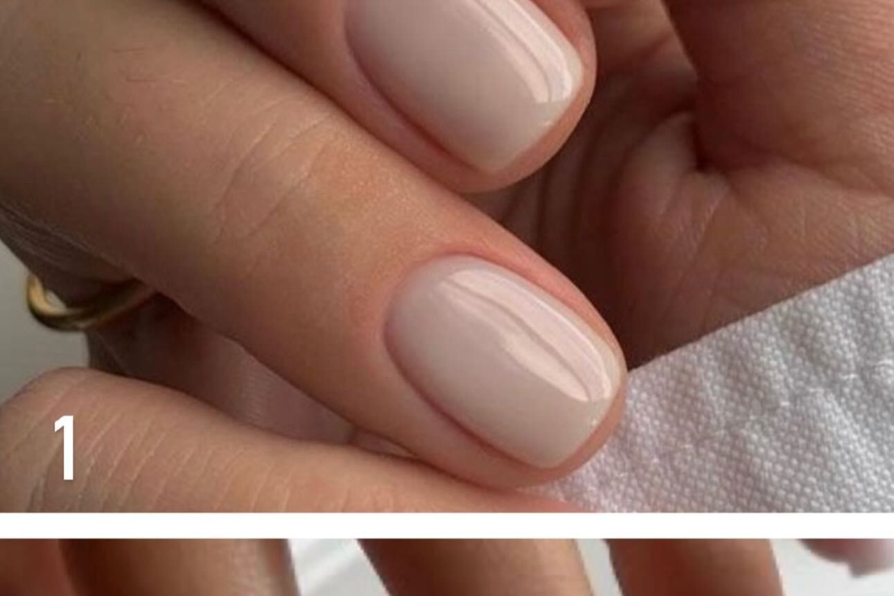 Manicure hybrydowy – realizacja 1